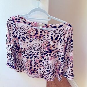 Leopard Print Women's Top